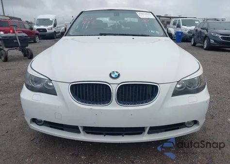 2004 BMW 525I from USA, damaged, VIN WBANA535X4B176214
